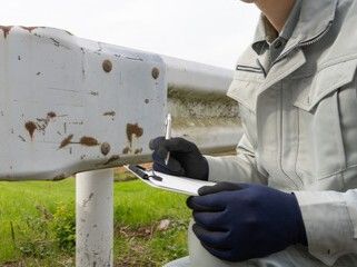現場確認作業